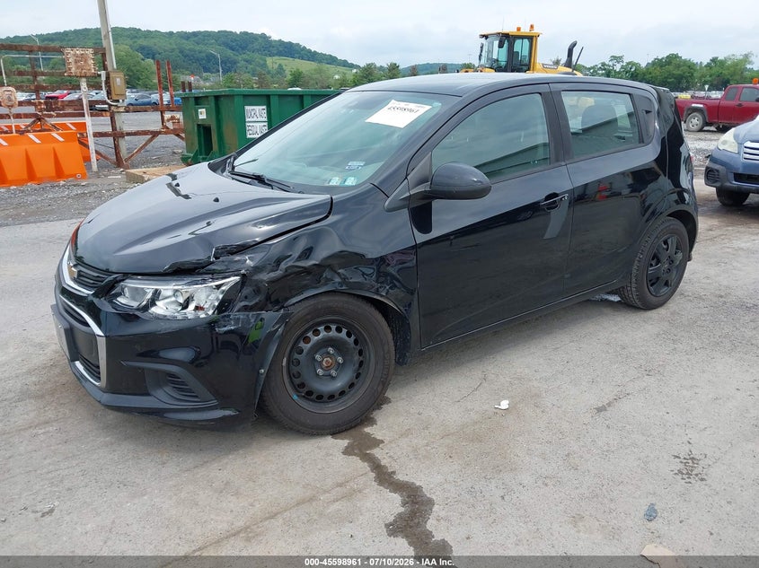 Vin: 1g1jg6sb0k4137770, lot: 46097383, chevrolet sonic lt auto 20192