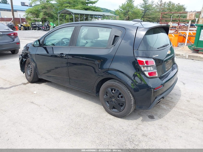 Vin: 1g1jg6sb0k4137770, lot: 46097383, chevrolet sonic lt auto 20193