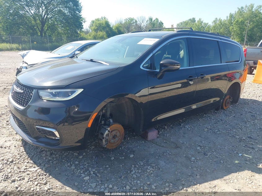 Vin: 2c4rc1bg4nr117107, lot: 46097460, chrysler pacifica touring l 20222