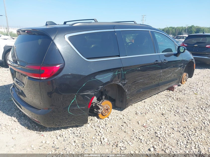 Vin: 2c4rc1bg4nr117107, lot: 46097460, chrysler pacifica touring l 20224
