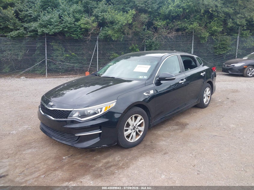 Vin: 5xxgt4l33gg031643, lot: 46097465, kia optima lx 20162