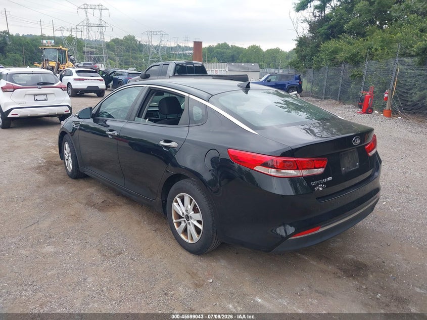 Vin: 5xxgt4l33gg031643, lot: 46097465, kia optima lx 20163