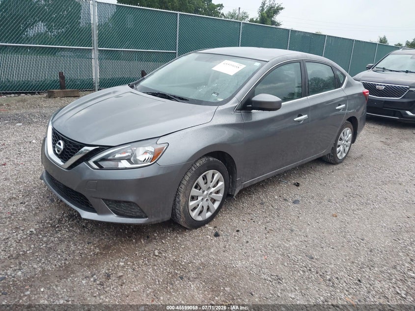 2016 Nissan Sentra S 3N1AB7APXGY320268 photo 1