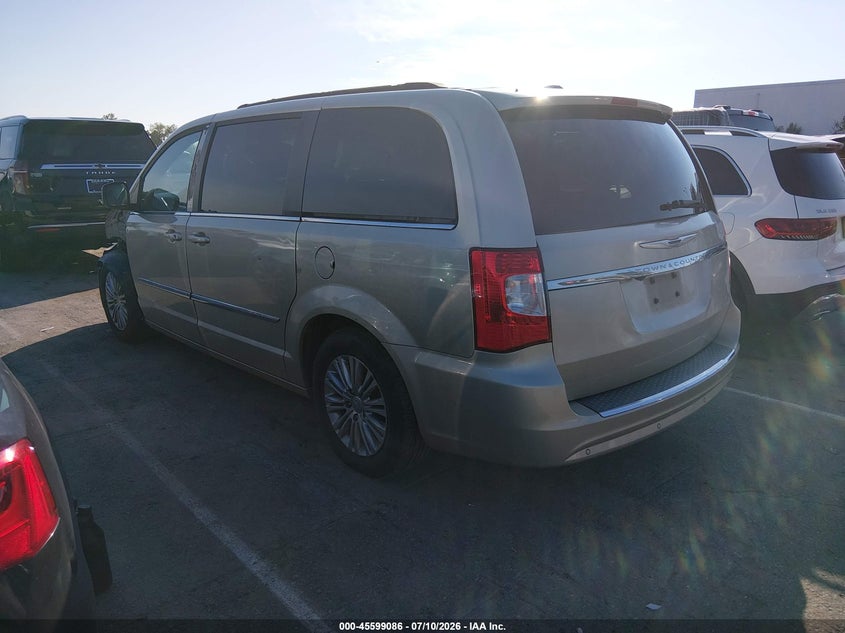Vin: 2c4rc1cg2fr646619, lot: 46097508, chrysler town & country touring-l 20153