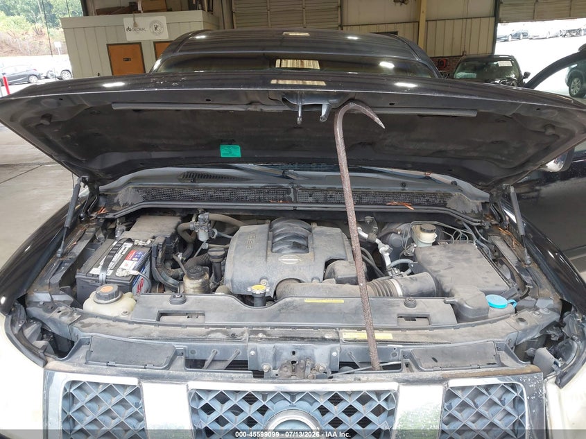 2004 Nissan Titan Se VIN: 1N6AA06A44N567593 Lot: 45599099