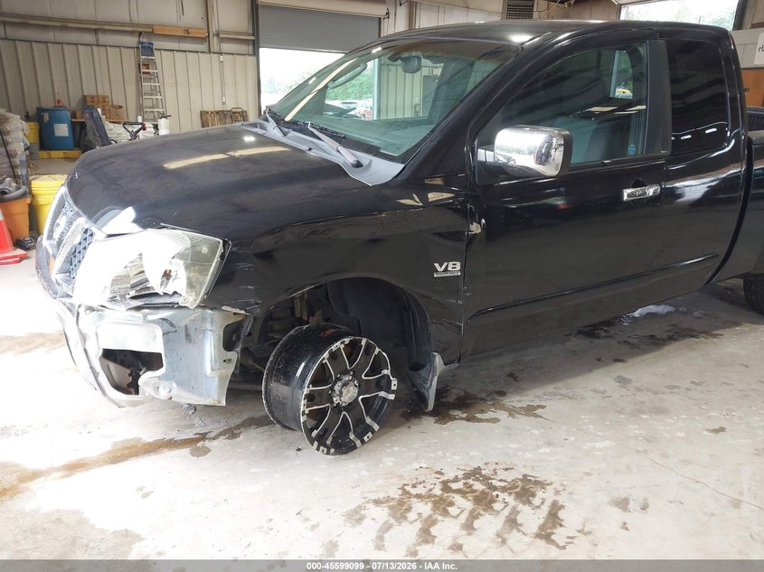 2004 Nissan Titan Se VIN: 1N6AA06A44N567593 Lot: 45599099