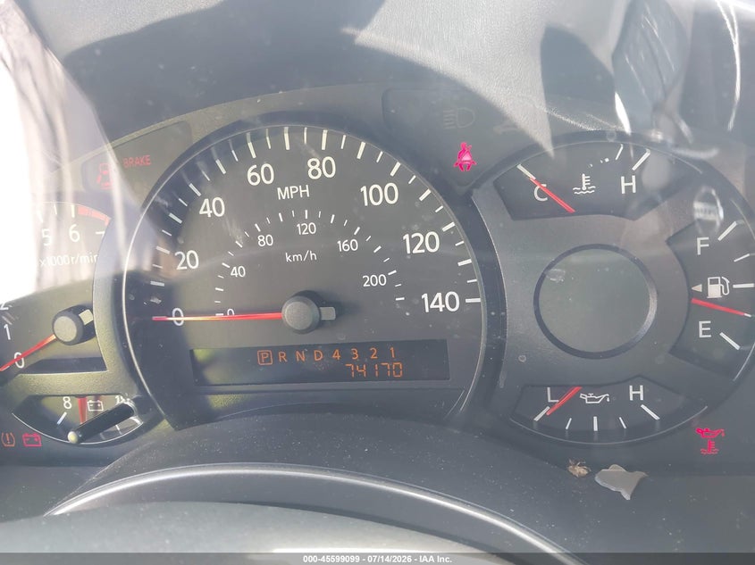 2004 Nissan Titan Se VIN: 1N6AA06A44N567593 Lot: 45599099