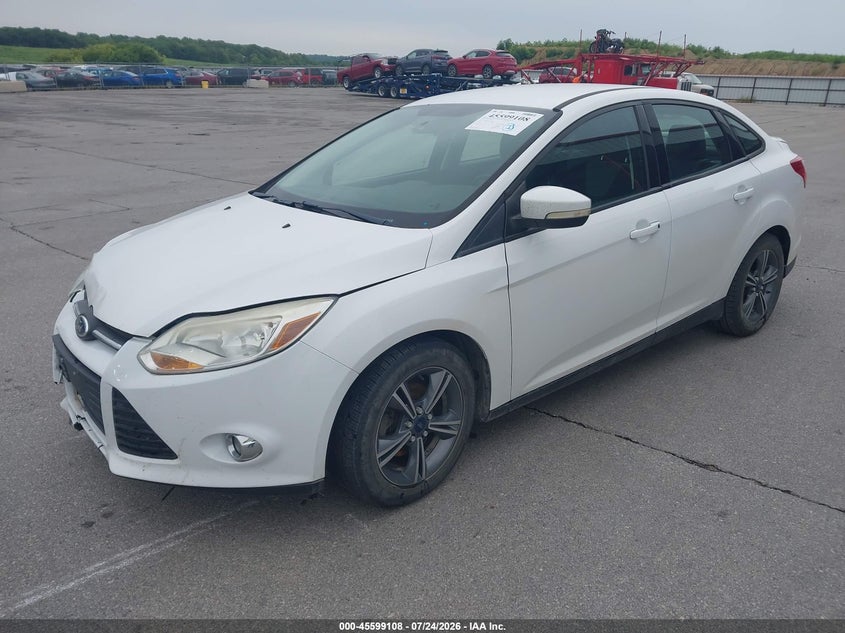 Vin: 1fadp3f2xel235556, lot: 46097530, ford focus se 20142