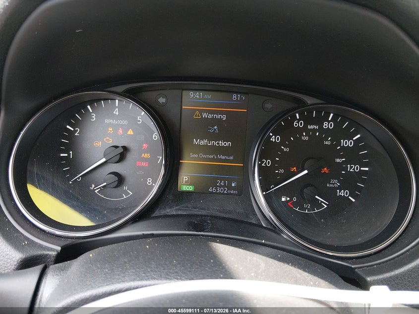 2020 NISSAN ROGUE auction photo 7