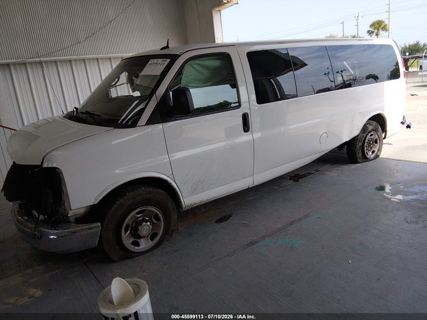 Vin: 1gazg1fg7f1202018, lot: 46097535, chevrolet express 3500 lt 20152
