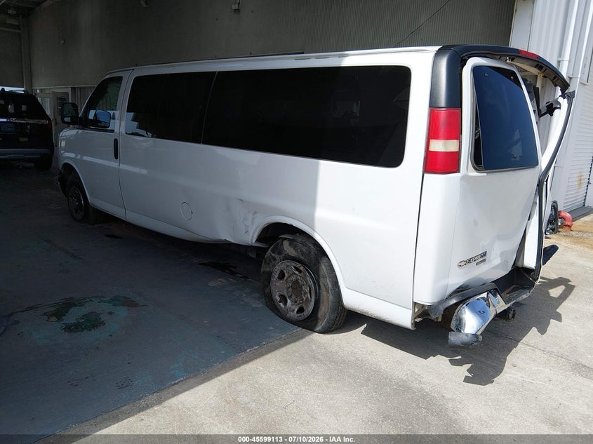 Vin: 1gazg1fg7f1202018, lot: 46097535, chevrolet express 3500 lt 20153