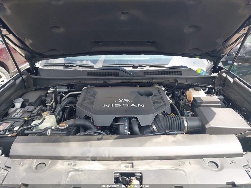 2025 Nissan Armada Platinum 2Wd VIN: JN8AY3EA2S9000066 Lot: 45599121