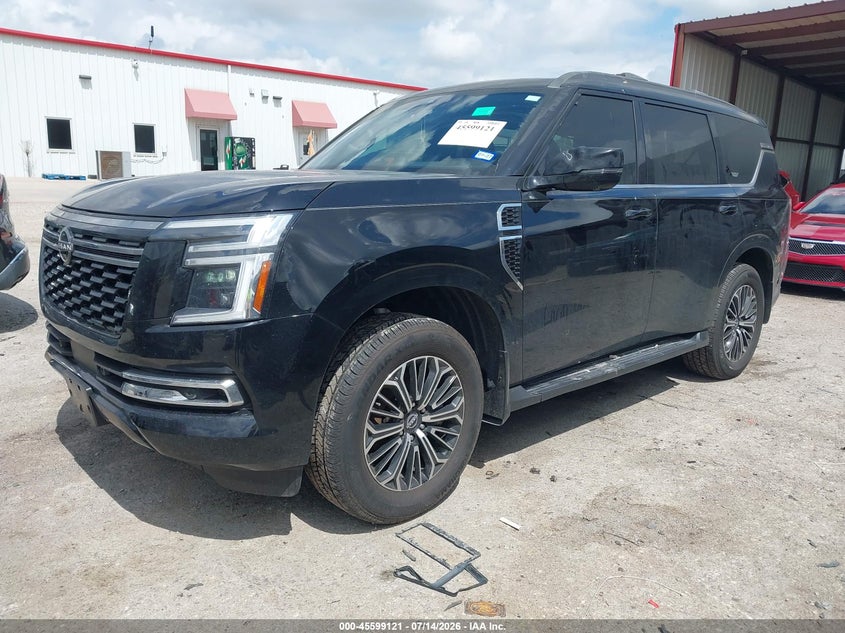 Vin: jn8ay3ea2s9000066, lot: 46097543, nissan armada platinum 2wd 20252