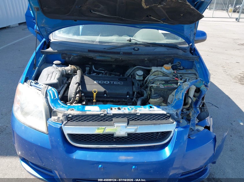 2010 Chevrolet Aveo Ls VIN: KL1TD5DE8AB126155 Lot: 45599124