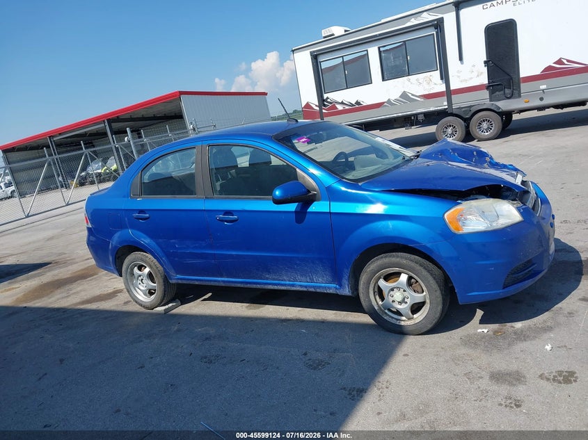 2010 Chevrolet Aveo Ls VIN: KL1TD5DE8AB126155 Lot: 45599124