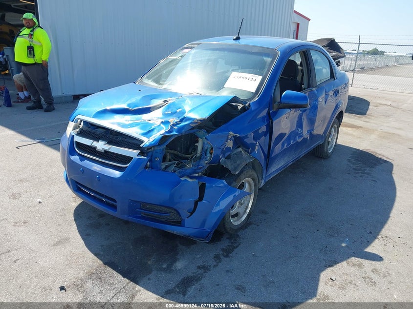 2010 Chevrolet Aveo Ls VIN: KL1TD5DE8AB126155 Lot: 45599124