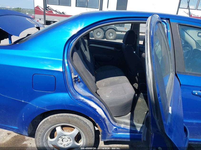 2010 Chevrolet Aveo Ls VIN: KL1TD5DE8AB126155 Lot: 45599124