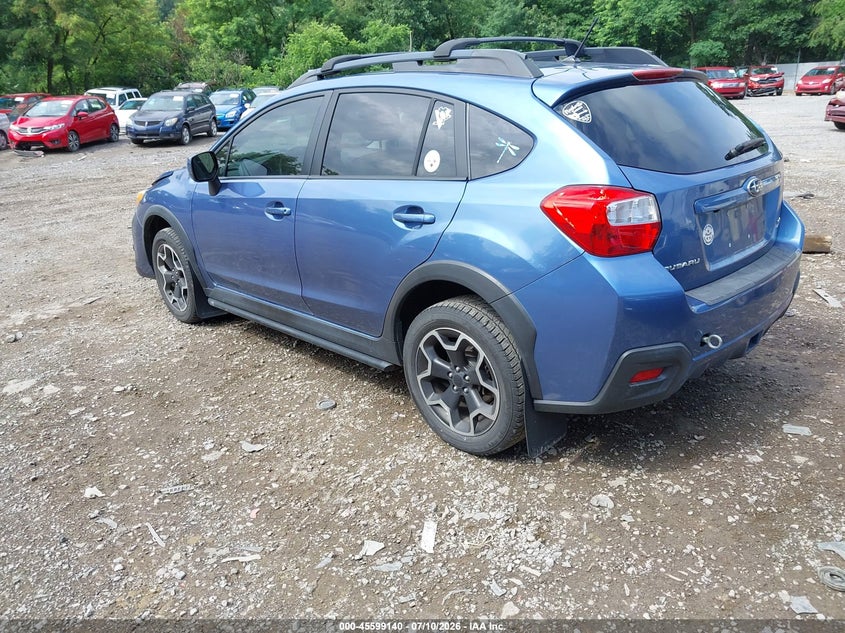 Vin: jf2gpagc2e8256604, lot: 46097562, subaru xv crosstrek 2.0i limited 20143