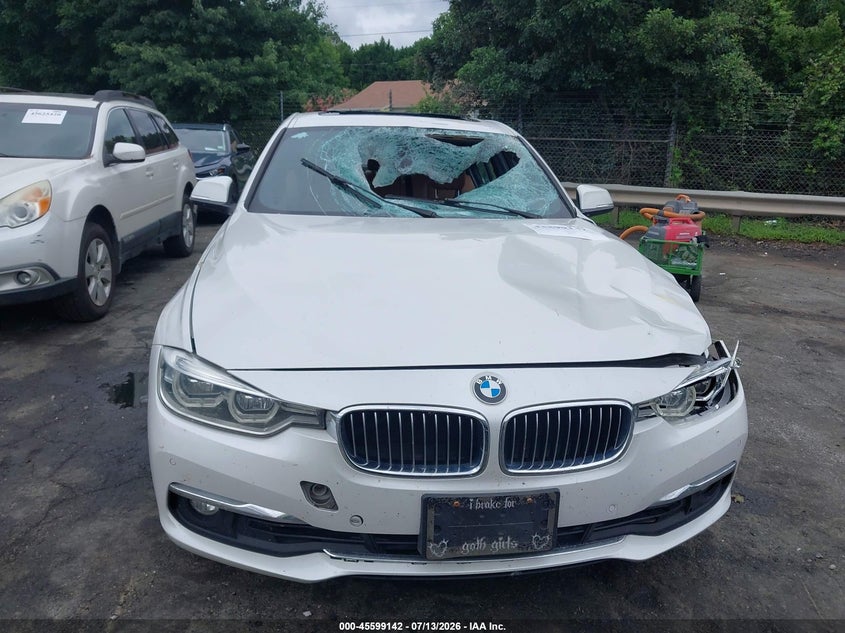 2017 BMW 330I VIN: WBA8B9G5XHNU09203 Lot: 45599142