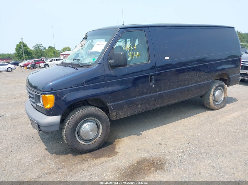 2006 Ford Econoline, Right Side, IAAI, VIN 1FTSE34L96DB28786 — photo 2