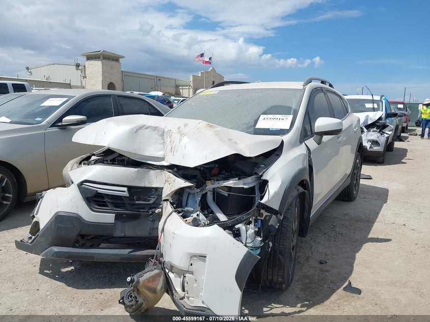2021 Subaru XV, Front End, IAAI, VIN JF2GTAPC7M8255927 — photo 2