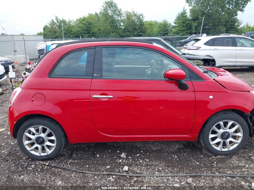 2017 Fiat 500C Pop VIN: 3C3CFFLR3HT659122 Lot: 45599171