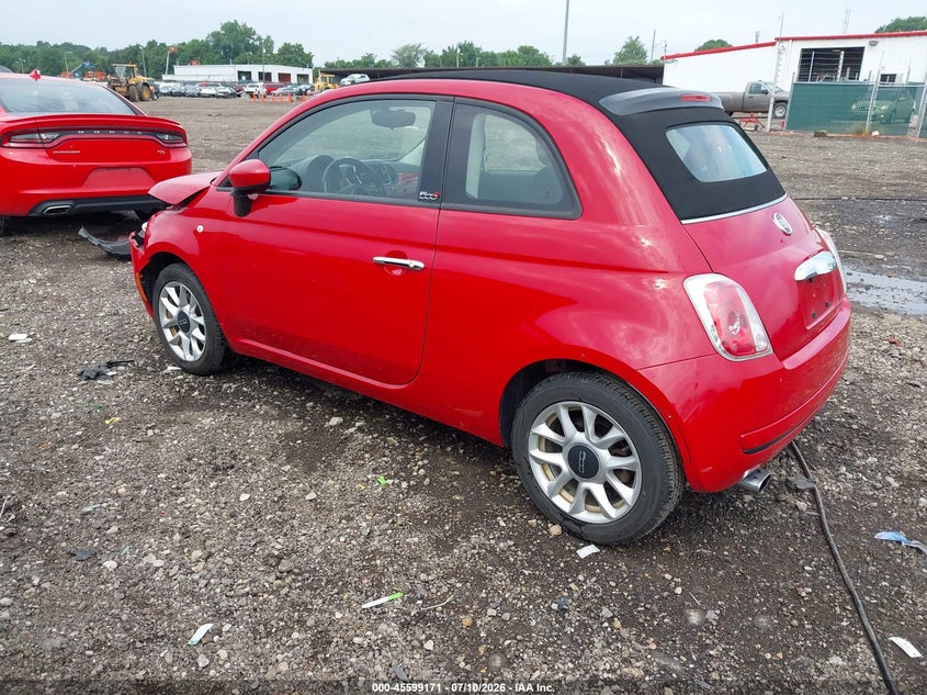 2017 FIAT 500C auction photo 3