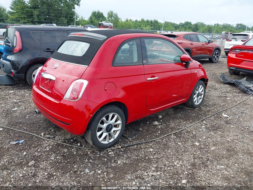 2017 FIAT 500C auction photo 4