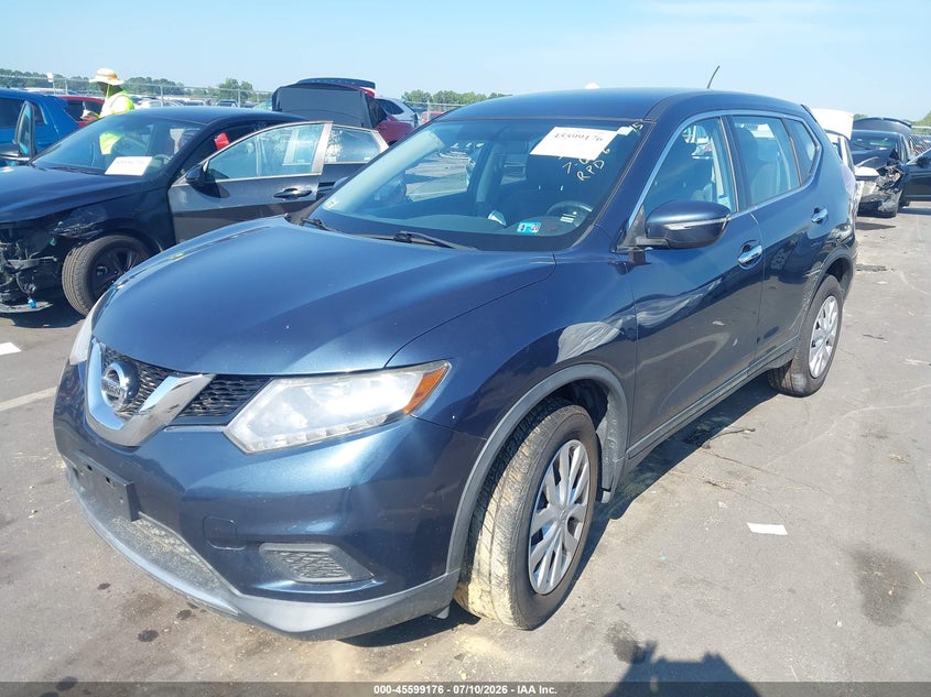 2015 NISSAN ROGUE auction photo 2
