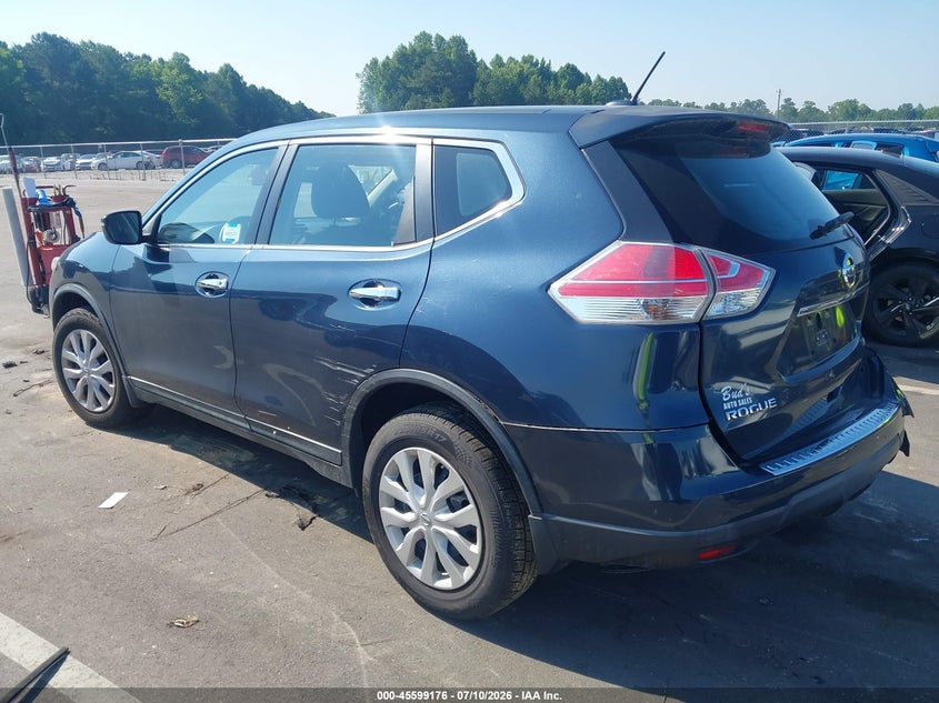 2015 NISSAN ROGUE auction photo 3
