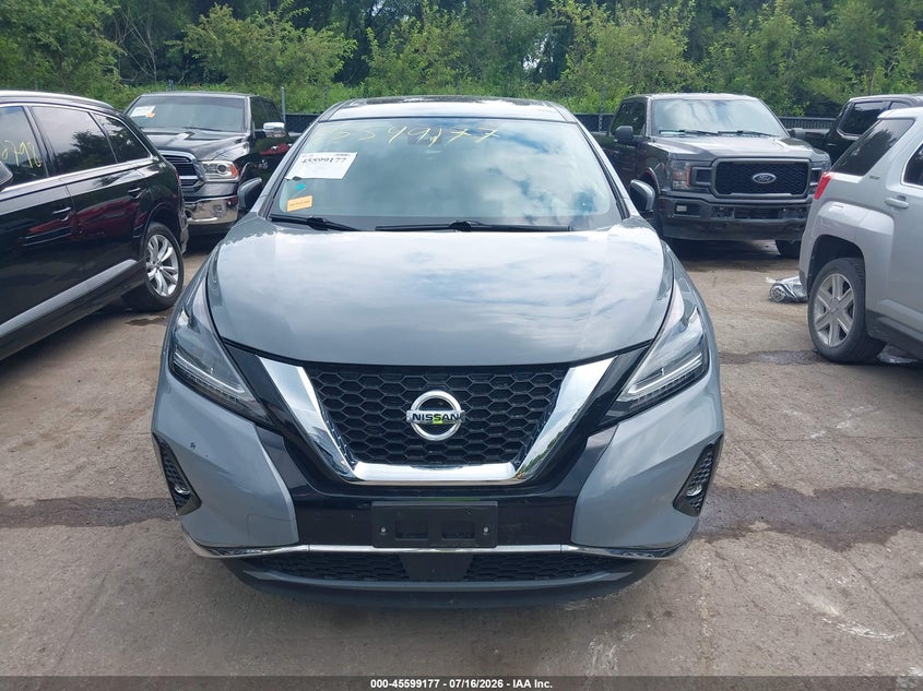 2021 Nissan Murano Sl Intelligent Awd VIN: 5N1AZ2CS2MC144426 Lot: 45599177