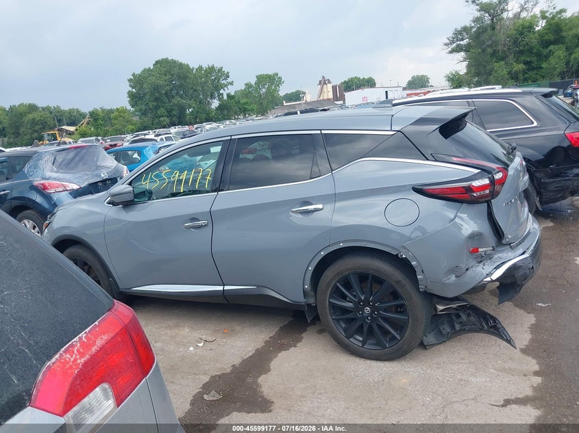 2021 Nissan Murano Sl Intelligent Awd VIN: 5N1AZ2CS2MC144426 Lot: 45599177