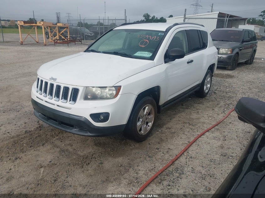 Vin: 1c4njcbb8ed772555, lot: 46097615, jeep compass sport 20142