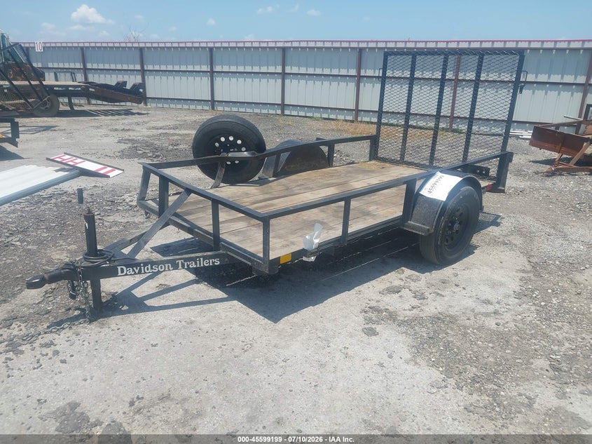 Vin: 7m3bu1010rndt2149, lot: 46097621, davidson utility trailer 20242