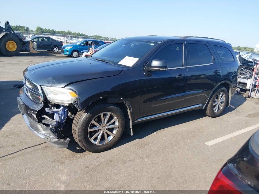Vin: 1c4rdhdg8fc823865, lot: 46097633, dodge durango limited 20152