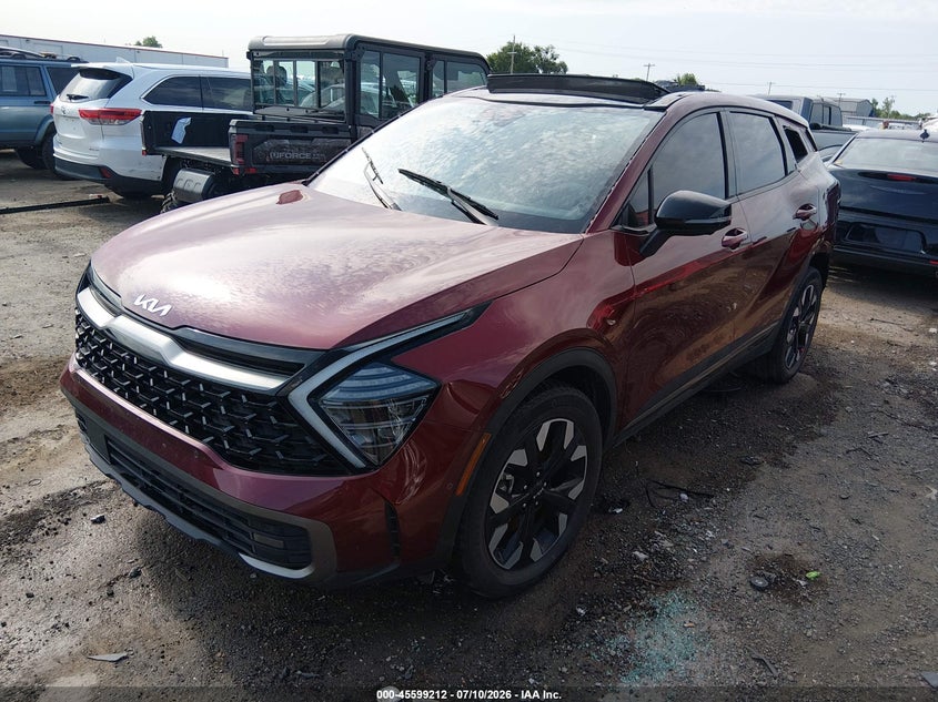 Vin: kndpzdah8p7094677, lot: 46097634, kia sportage plug-in hybrid x-line prestige 20232