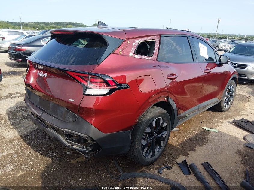 Vin: kndpzdah8p7094677, lot: 46097634, kia sportage plug-in hybrid x-line prestige 20234