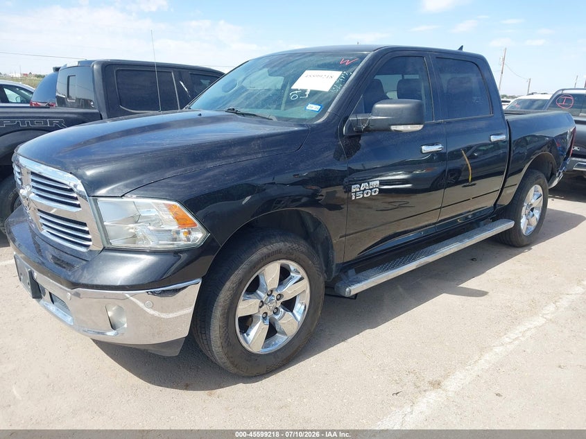 Vin: 1c6rr7lg7hs580031, lot: 46097640, ram 1500 big horn  4x4 5'7 box 20172