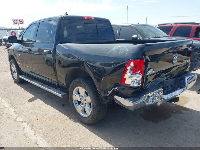 Vin: 1c6rr7lg7hs580031, lot: 46097640, ram 1500 big horn  4x4 5'7 box 20173