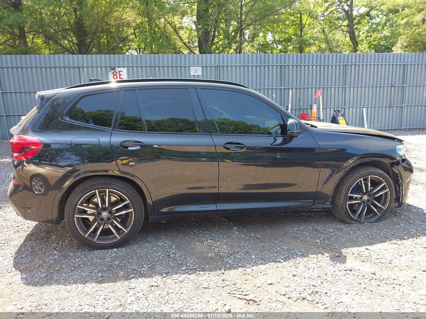 2021 BMW X3 M40I VIN: 5UXTY9C04M9F54358 Lot: 45599250