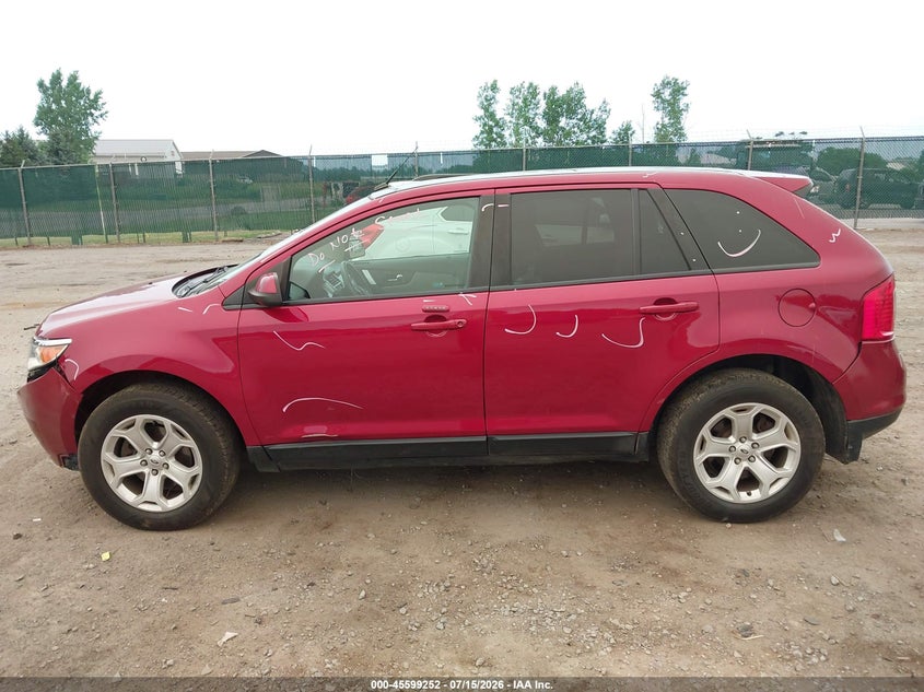2014 Ford Edge Sel VIN: 2FMDK4JC5EBA29328 Lot: 45599252