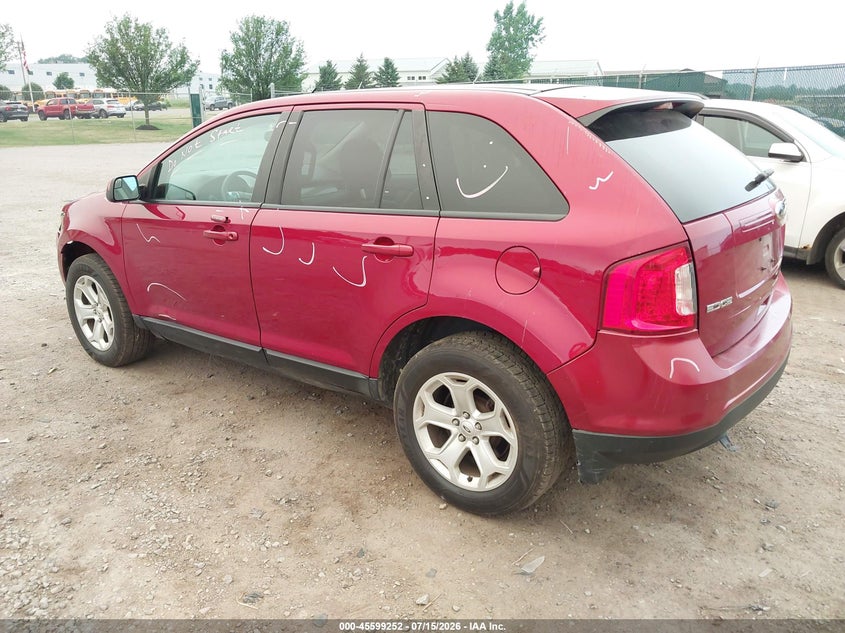 Vin: 2fmdk4jc5eba29328, lot: 46097674, ford edge sel 20143