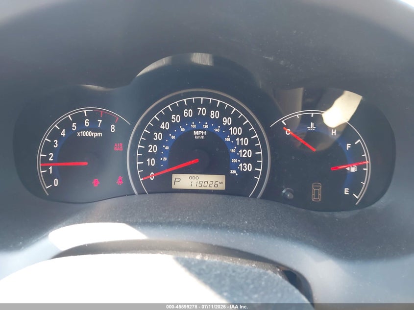 2007 Hyundai Entourage Gls/Limited/Se VIN: KNDMC233176037950 Lot: 45599278