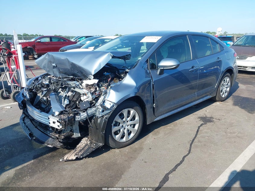 Vin: jtdbcmfe3t3143876, lot: 46097706, toyota corolla hybrid hybrid le 20262