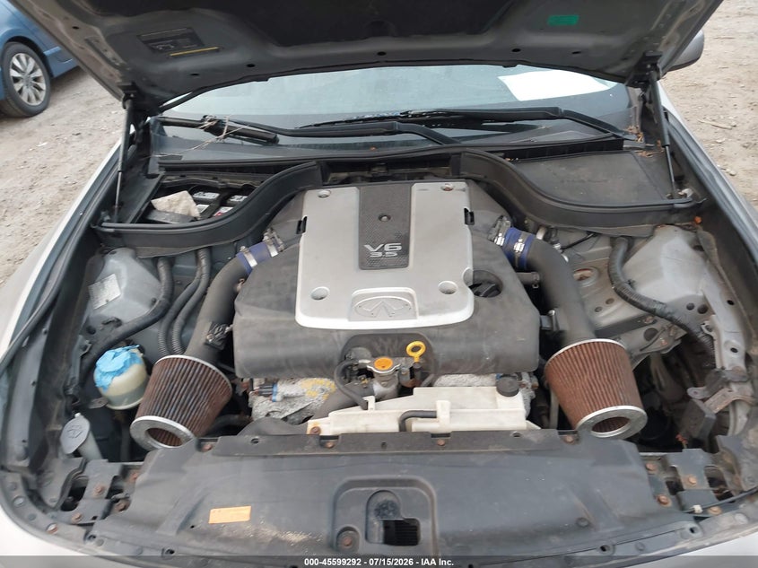 2008 Infiniti G35X VIN: JNKBV61F18M261897 Lot: 45599292
