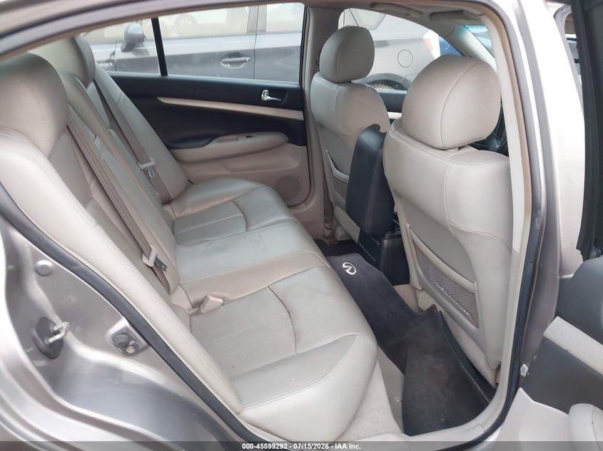 2008 Infiniti G35X VIN: JNKBV61F18M261897 Lot: 45599292