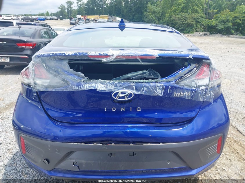 2022 Hyundai Ioniq Hybrid Limited VIN: KMHC05LC5NU270255 Lot: 45599295