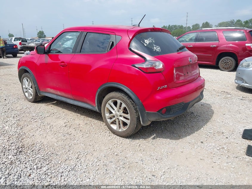 Vin: jn8af5mv8gt653582, lot: 46097744, nissan juke nismo/s/sl/sv 20163