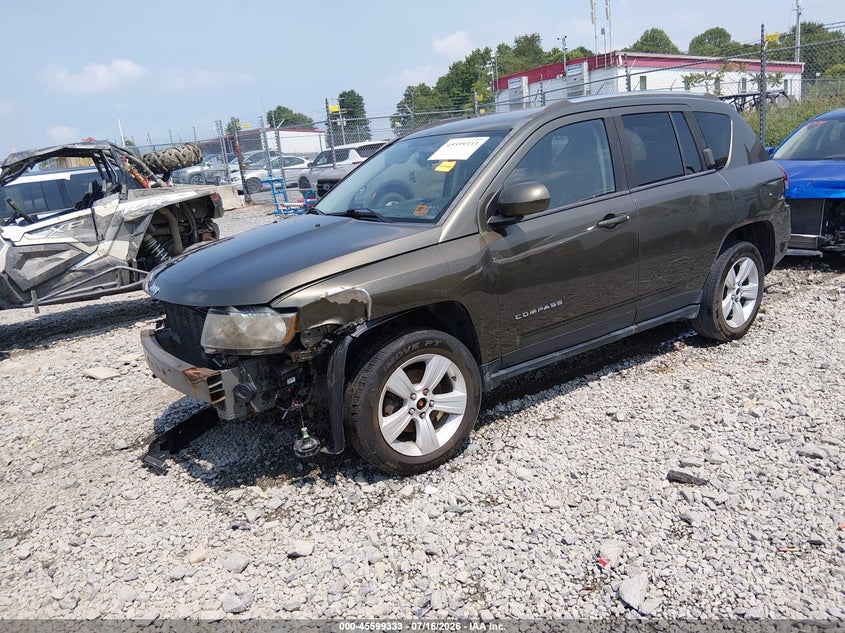 Vin: 1c4njdeb0fd217358, lot: 46097755, jeep compass high altitude edition 20152