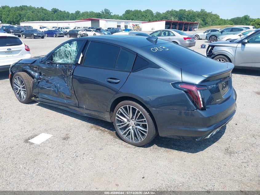 Vin: 1g6dv5rw9m0130813, lot: 46097766, cadillac ct5 v-series 20213